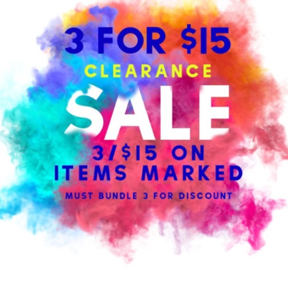 💫💫💫3/$15💫💫💫